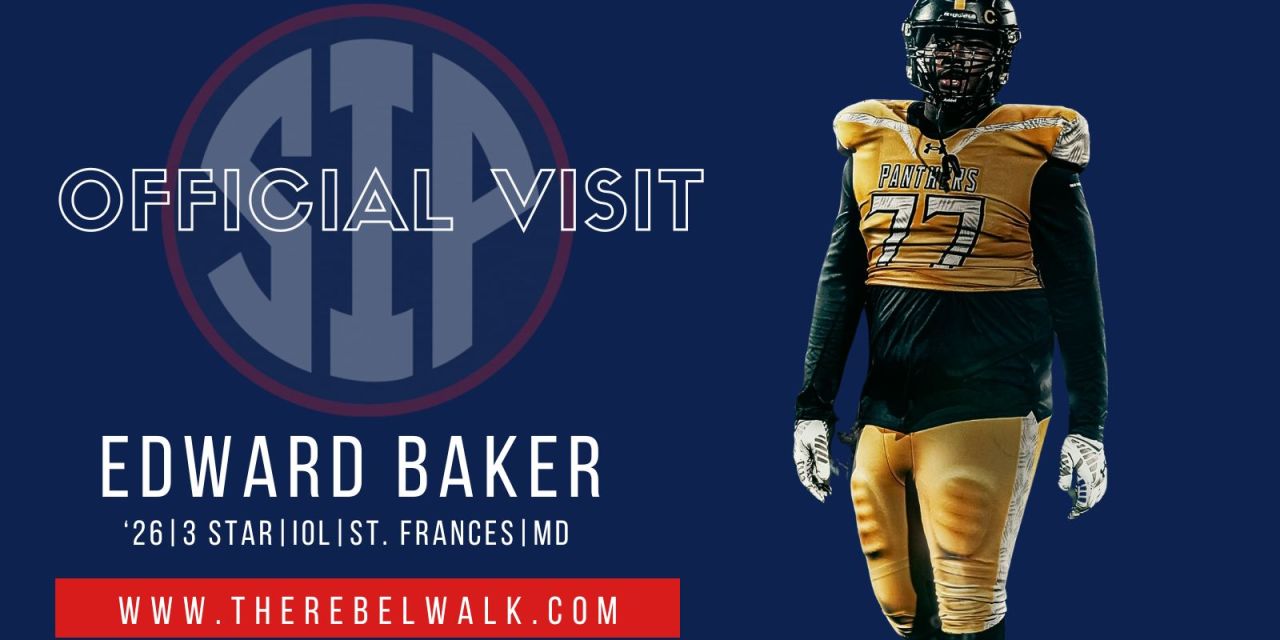 Ole Miss Closing the Gap for Elite 2026 IOL Edward Baker as Decision Nears