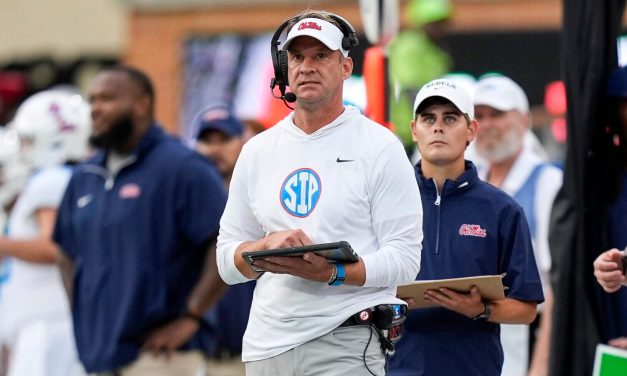 Lane Kiffin Talks Simmons, O-Line Injuries, and Young Playmakers as Rebels Close in on Season Opener